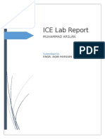 ICE Lab Report: Muhammad Arslan