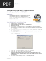 Cimplicity Globalview Setup