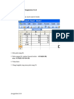 Membuat Pengiraan Menggunakan Excel