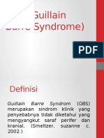 GBS (Guillain Barre Syndrome)