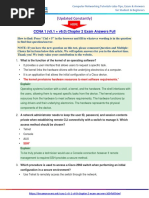 Download CCNA 1 v51  v60 Chapter 2 Exam Answers 2017  100 Full by CCNA V6 SN347576139 doc pdf