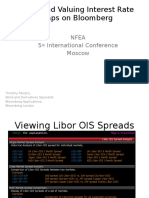 Pricing and Valuing Interest Rate Swaps On Bloomberg: Nfea 5 International Conference Moscow