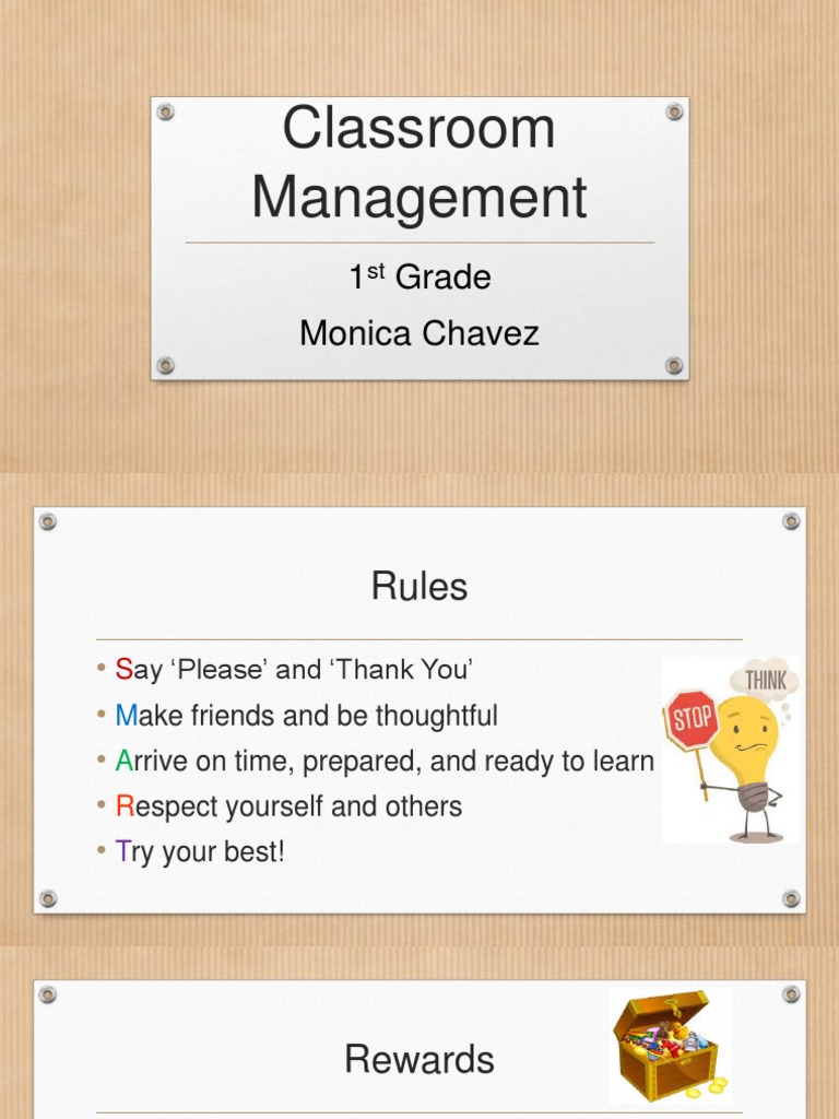 1st Grade Classroom Management Guide | PDF | Self-Improvement