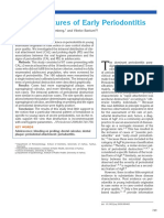 Clinical Features of Early Periodontitis