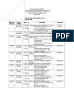 Jadual Kerja PT3 2017