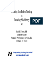 Bearing Insulation Test