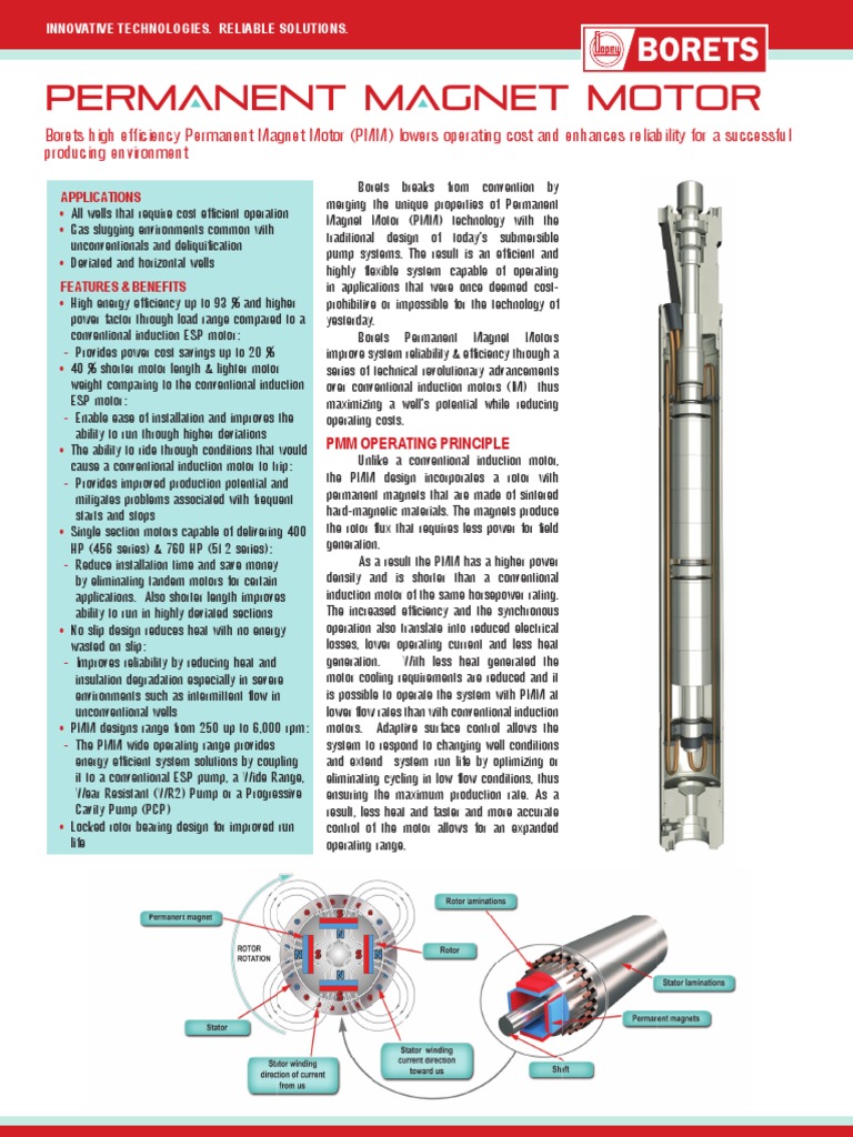 Permanent Motor PDF Engines Induction