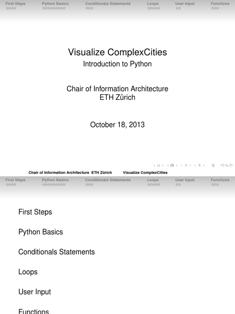 Python Programming Basics Guide | PDF | Control Flow | Command Line ...