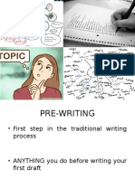 Pre Writing