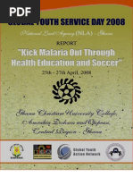 Report On Malaria Prevention Through Sports and Education