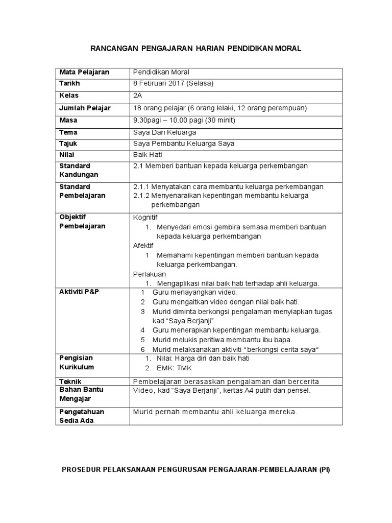 Rph Moral Tahun 2 Pdf