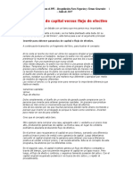 PFI 194 - Ganancias de Capital Vs Flujo de Efectivo