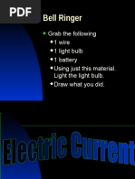 Electric Current PowerPoint