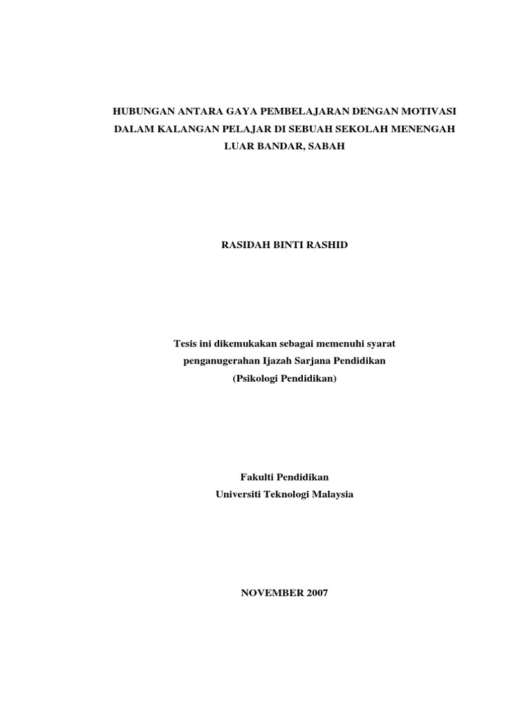 HUBUNGAN ANTARA GAYA PEMBELAJARAN DENGAN MOTIVASI.pdf