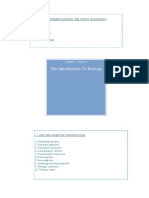 Chapter 1, Form 4 - The Introduction To Biology