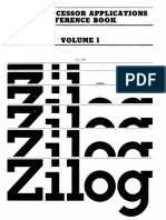 1981 Zilog Microprocessor Applications Reference Book Volume 1 PDF