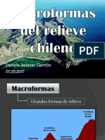Macroformas Del Relieve Chileno - 2017