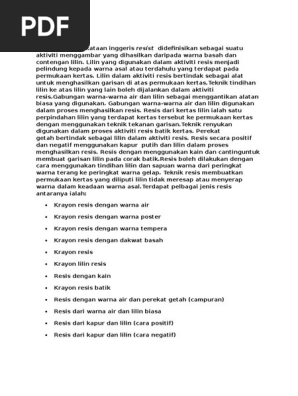 Teknik Resis Pdf