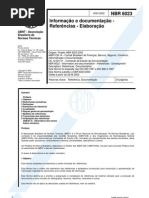 NBR 6023-2002