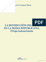 Las restricciones al lujo