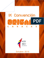 IX Convención Origami Caracas 2016