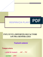 Respiraţia Plantelor