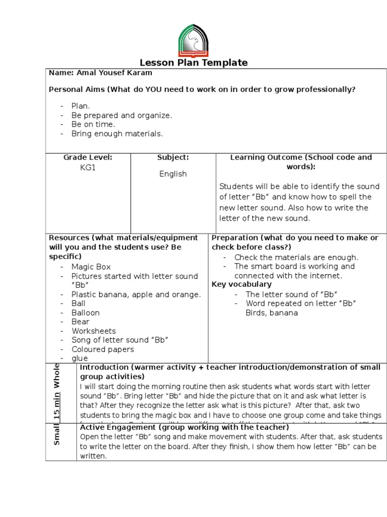 lesson-plan-letter-b-pdf-lesson-plan-educational-psychology