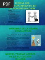 Teoria Del Comportamiento 1