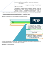 Cómo Elaborar Un Proyecto. Guía para Diseñar Proyectos Sociales y Culturales.