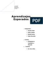 Aprendizajes Esperados