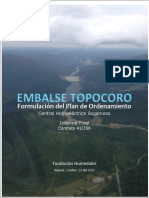 Plan Ordenamiento Embalse Topocoro Central Hidroelectrica Sogamoso