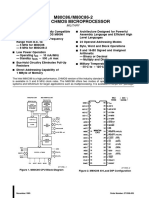 M80C86/M80C86-2 16-Bit Chmos Microprocessor: Military