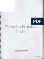 Material de Derecho Procesal Civil II