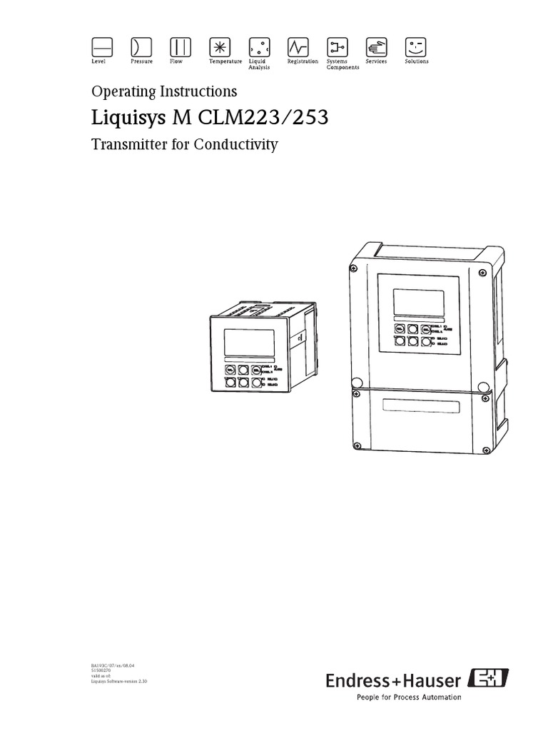 CLM223.253 Manual Eng | PDF | Direct Current | Relay