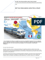 Servindi - Servicios de Comunicacion Intercultural - El Riesgo Ambiental Del Tren Interoceanico Entre Peru y Brasil - 2015-06-04