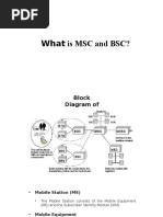 MSC & BSC