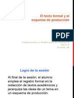 1A-ZZ04 El Texto Formal y El Esquema de Producción (PPT) - 2017-2