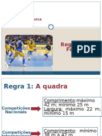 Futsal Regras