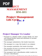 Lec#2 PM Life Cycle