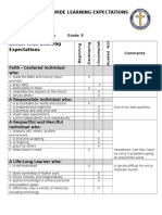 Sle Rubric Formatted