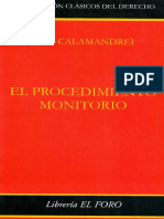 549 Piero Calamandrei - Procedimiento Monitoerio PDF