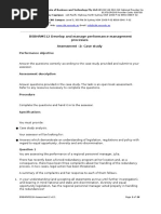 BSBHRM512A Assessment 2 v2.1