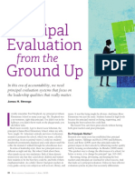 Principal Evaluation From The Ground Up