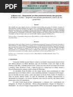 O Museu Vivo – Despertando Um Olhar Patrimonial Através Das Gerações