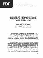 Amílcar Barca y El Fracaso Miliatar Cartaginés en La Última Fase de La Primera Guerra Púnica (Jaime Gómez de Caso Zuriaga)