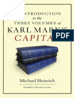 An Introduction to the Three Volumens of Karl Marx's Capital (Michael Heinrich)