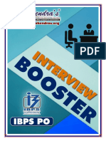 Interview Booster English