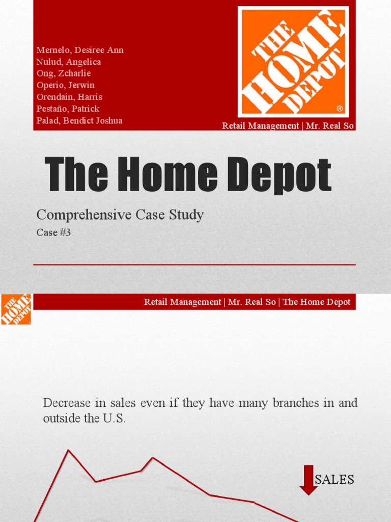 The Home Depot: Comprehensive Case Study | PDF | Inventory | The Home Depot