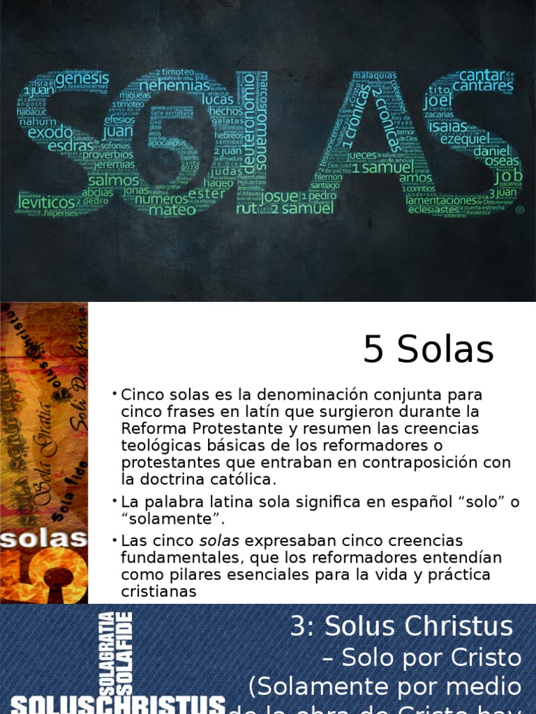 Solo Cristo Pdf Cristo Título Teología
