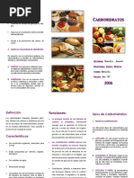 Carbohidratos Triptico 